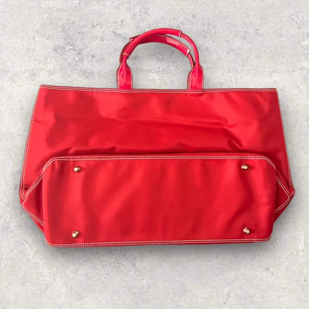 Barr + Barr XL Red Tote - Picture 2 of 6